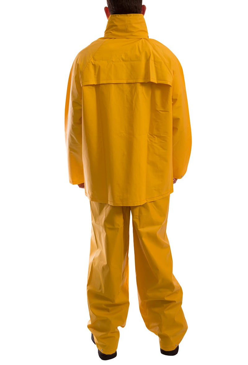 Tingley Comfort-Tuff S63217 2-Piece Rain Suit, Large, Yellow - Image 2